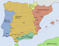 Peninsula Ibrica 1485 Era Comun